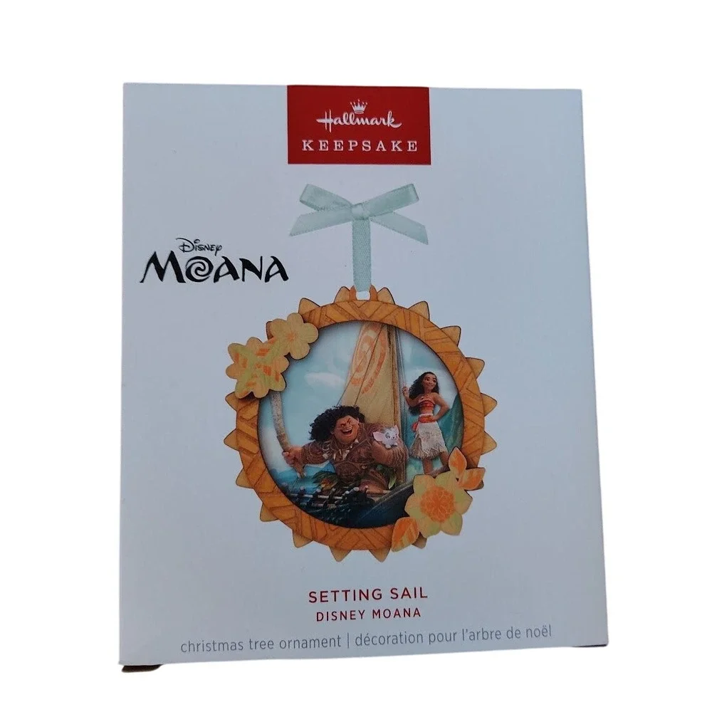 2025 Disney Moana SETTING‎ SAIL Hallmark Keepsake ornament collectable